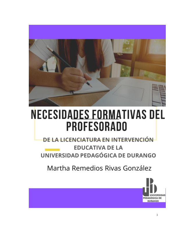 Nececidades Formativas Del Profesorado de la Licenciatura en Intervención Educativa.